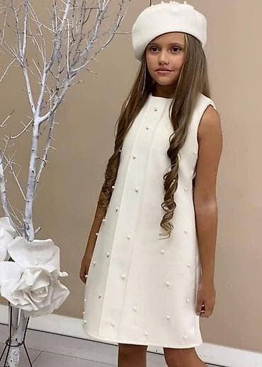 Haljinica, kaput i beretka sa biserima u kompletu za devojčice uzrasta na lalafo.rs — 3 Haljinica, kaput i beretka sa biserima u kompletu za devojčice uzrasta — 3