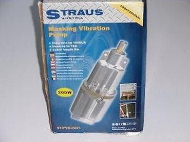 Tools & Equipment: Straus Austria dubinska vibraciona pumpa za vodu – model STVPVB-0201 at lalafo.rs — 6 Tools & Equipment: Straus Austria dubinska vibraciona pumpa za vodu – model STVPVB-0201 — 6