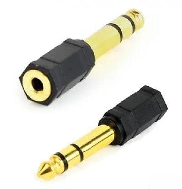 Adapter 3.5 mm (ženski) na 6.35 mm TRS (muški), pozlaćeni kontakti - na lalafo.rs Adapter 3.5 mm (ženski) na 6.35 mm TRS (muški), pozlaćeni kontakti -
