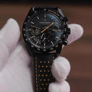 PAGANI DESIGN PD-1779 -40mm- Crna/Žuta -Omega Speedmaster Potpuno nov na lalafo.rs — 2 PAGANI DESIGN PD-1779 -40mm- Crna/Žuta -Omega Speedmaster Potpuno nov — 2