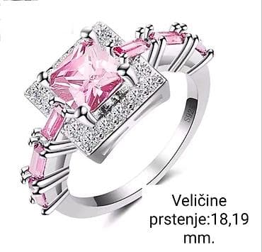 PRELEPE KVALITETNE POSREBRENE RAZNOVRSNE PRSTENJE SA CIRKONIMA,SA na lalafo.rs — 7 PRELEPE KVALITETNE POSREBRENE RAZNOVRSNE PRSTENJE SA CIRKONIMA,SA — 7