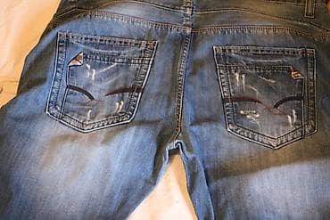 Farmerke: struk 45 cm, duzina 81 cm, nisam siguran ko je proizvodjac at lalafo.rs — 4 Farmerke: struk 45 cm, duzina 81 cm, nisam siguran ko je proizvodjac — 4