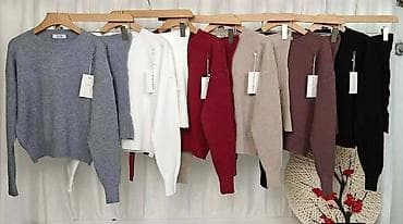 Ženski pleteni komplet – džemper i mini suknja - Dvodijelni komplet na lalafo.rs — 3 Ženski pleteni komplet – džemper i mini suknja - Dvodijelni komplet — 3