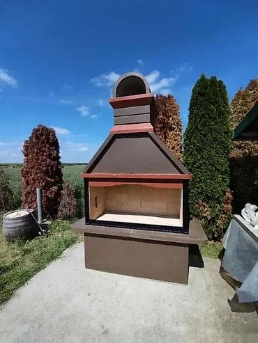 Pečenjara komplet sa ražnjem, montaža i prevoz do kupca 🍖 Sve slike su na lalafo.rs — 5 Pečenjara komplet sa ražnjem, montaža i prevoz do kupca 🍖 Sve slike su — 5