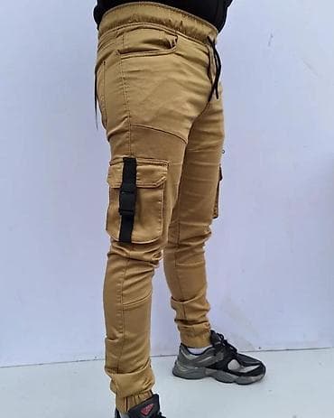 pantalone gina benotti: Muške cargo pantalone – bež/karamel boja - Kroj: slim/skinny nogavice na lalafo.rs — 7 pantalone gina benotti: Muške cargo pantalone – bež/karamel boja - Kroj: slim/skinny nogavice — 7