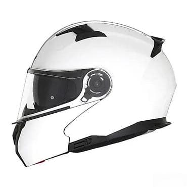 Oprema za bicikliste: Modularna moto kaciga – bela, preklopna (flip-up) sa integrisanim na lalafo.rs — 2 Oprema za bicikliste: Modularna moto kaciga – bela, preklopna (flip-up) sa integrisanim — 2