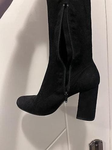 High boots, 40, color - Black at lalafo.rs — 1 High boots, 40, color - Black — 1