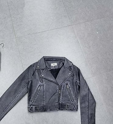 Ženska kratka kožna jakna – biker stil - Materijal: eko koža sa na lalafo.rs — 5 Ženska kratka kožna jakna – biker stil - Materijal: eko koža sa — 5