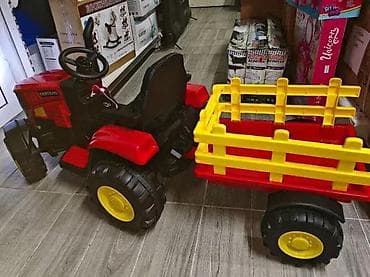 prsluk jaknica mango u: Dečji traktor na akumulator sa prikolicom – crveno/žuti - Električni at lalafo.rs — 7 prsluk jaknica mango u: Dečji traktor na akumulator sa prikolicom – crveno/žuti - Električni — 7