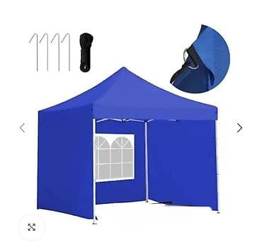 Paviljon Sa Mehanizmom 3x3m Plavi Tri Stranice Torba Cena 17200 din na lalafo.rs — 2 Paviljon Sa Mehanizmom 3x3m Plavi Tri Stranice Torba Cena 17200 din — 2