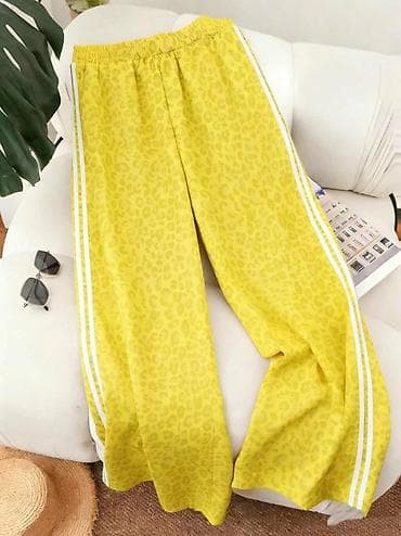 eko koza sa: Ženske široke pantalone sa leopard printom - Kroj: široke nogavice na lalafo.rs — 9 eko koza sa: Ženske široke pantalone sa leopard printom - Kroj: široke nogavice — 9