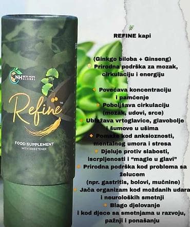 Refine – prirodne kapi za žene - Dodatak ishrani u bočici sa pipetom at lalafo.rs — 8 Refine – prirodne kapi za žene - Dodatak ishrani u bočici sa pipetom — 8