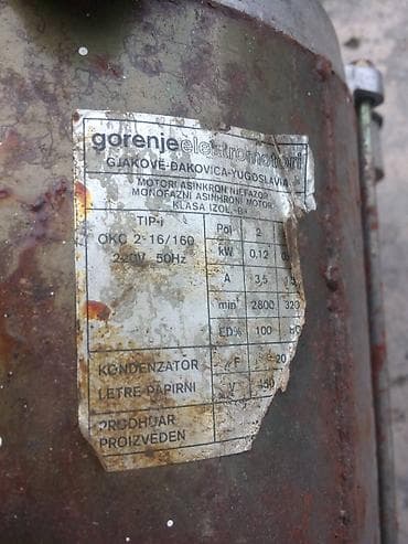 Motor za ves masinu Gorenje Jak ispravan motor izvadjen iz EI Nis ves na lalafo.rs — 6 Motor za ves masinu Gorenje Jak ispravan motor izvadjen iz EI Nis ves — 6