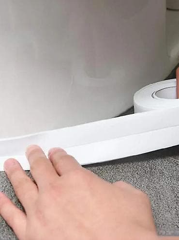 Vodootporna traka za kupatilo i kuhinju – 3.2 m (bela) 🚿 Zaboravi na at lalafo.rs — 1 Vodootporna traka za kupatilo i kuhinju – 3.2 m (bela) 🚿 Zaboravi na — 1