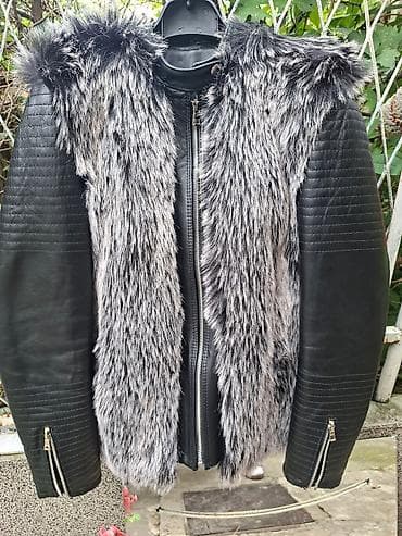 Ženska jakna – kombinacija kože i krzna. Cena 100e, Krzno u prirodi na lalafo.rs — 3 Ženska jakna – kombinacija kože i krzna. Cena 100e, Krzno u prirodi — 3
