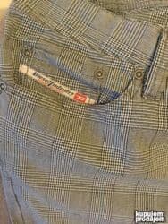 Homesuits: Original DIESEL pantalone 33 100% cotton Polustruk 44cm duzina at lalafo.rs — 1 Homesuits: Original DIESEL pantalone 33 100% cotton Polustruk 44cm duzina — 1