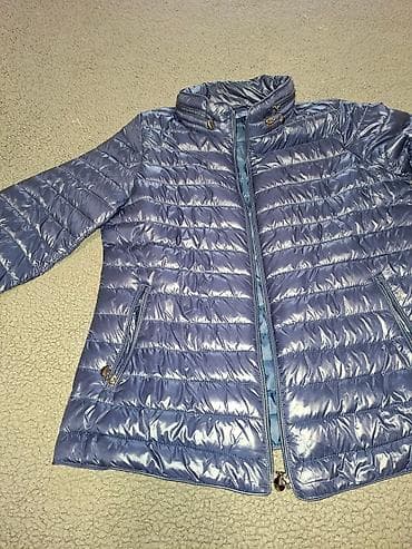 kozna jakna sa: Ženska lagana puf jakna, tamnoplava/sjajnoplava. - Kroj: strukirana na lalafo.rs — 2 kozna jakna sa: Ženska lagana puf jakna, tamnoplava/sjajnoplava. - Kroj: strukirana — 2