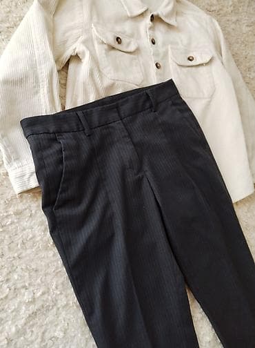 pantalone butiku ali: ZARA sa prugicama pantalone u tamno sivoj boji sa diskretnim prugama na lalafo.rs — 4 pantalone butiku ali: ZARA sa prugicama pantalone u tamno sivoj boji sa diskretnim prugama — 4