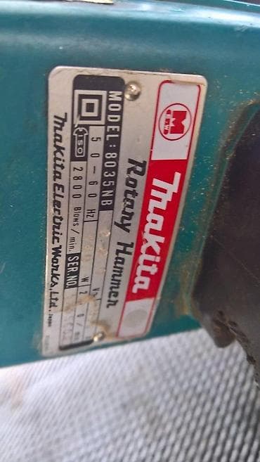 MAKITA Rotary Hammer model 8035 NB potpuno ispravan Hitachi H41 at lalafo.rs — 5 MAKITA Rotary Hammer model 8035 NB potpuno ispravan Hitachi H41 — 5