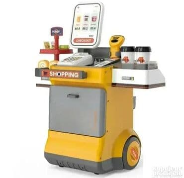 Dečije radionice i alati: Pokretni supermarket za igru – 48 delova Idealna zabava za vaše na lalafo.rs — 4 Dečije radionice i alati: Pokretni supermarket za igru – 48 delova Idealna zabava za vaše — 4