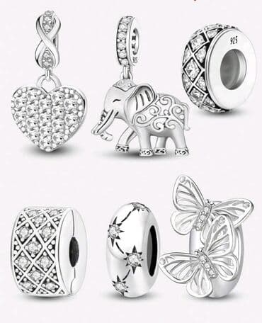 Pandora, Materijal: Cirkon, Srebro, Novo na lalafo.rs — 7 Pandora, Materijal: Cirkon, Srebro, Novo — 7