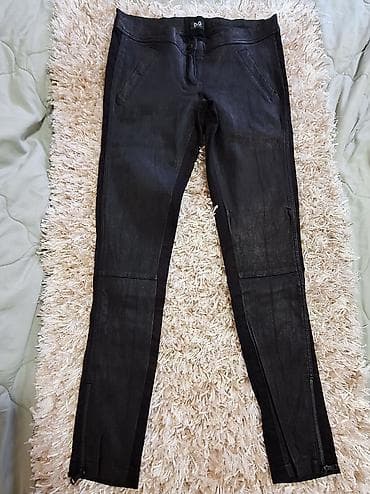 cista koza broj: Ženske crne uske pantalone Dolce Gabbana sa kožnim efektom. - na lalafo.rs — 4 cista koza broj: Ženske crne uske pantalone Dolce Gabbana sa kožnim efektom. - — 4