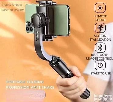Gimbal Stabilizator za Telefone i Akcione Kamere - L08 Tripod 3u1 na lalafo.rs — 3 Gimbal Stabilizator za Telefone i Akcione Kamere - L08 Tripod 3u1 — 3