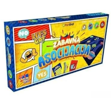 Društvene igre: 🎲 Asocijacije - Društvena Igra Ova društvena igra Asocijacije pruža na lalafo.rs Društvene igre: 🎲 Asocijacije - Društvena Igra Ova društvena igra Asocijacije pruža