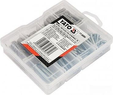 Set šrafova i tipli – 104 kom – PROFI – YATO Poljska Cena: 400 RSD na lalafo.rs — 1 Set šrafova i tipli – 104 kom – PROFI – YATO Poljska Cena: 400 RSD — 1