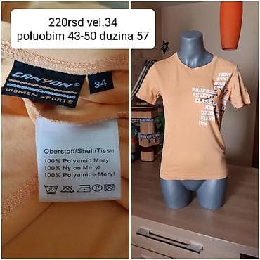 Canyon Women Sports majica kratkih rukava - Boja: svetlo narandžasta na lalafo.rs — 1 Canyon Women Sports majica kratkih rukava - Boja: svetlo narandžasta — 1