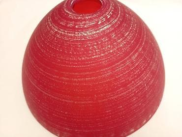 Staklo za visilicu. Novo. Boja crvena, materijal je staklo masivno na lalafo.rs — 3 Staklo za visilicu. Novo. Boja crvena, materijal je staklo masivno — 3