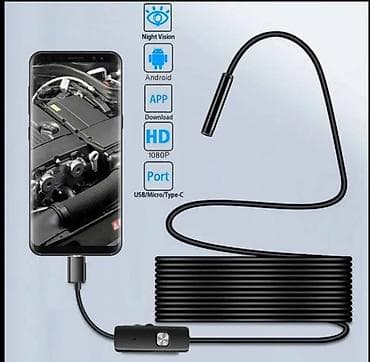 Endoskop kamera za telefon i računar – 1080P HD, IP67, noćni režim - na lalafo.rs — 4 Endoskop kamera za telefon i računar – 1080P HD, IP67, noćni režim - — 4