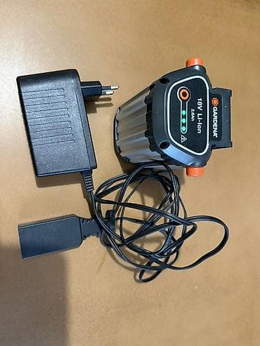 Axes: GARDENA 18V Li-Ion baterija 2.6 Ah sa punjačem - Originalna GARDENA at lalafo.rs — 2 Axes: GARDENA 18V Li-Ion baterija 2.6 Ah sa punjačem - Originalna GARDENA — 2