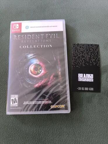 Novo, neotpakovano Resident Evil Revelations Collection za Nintendo na lalafo.rs Novo, neotpakovano Resident Evil Revelations Collection za Nintendo