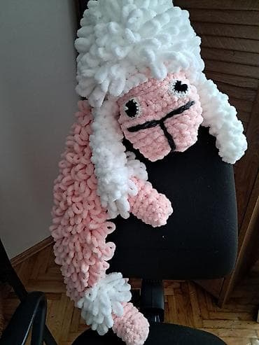 Ručni rad – pufnasti heklani tepih/ćebence u obliku ovčice - Unikatni na lalafo.rs — 4 Ručni rad – pufnasti heklani tepih/ćebence u obliku ovčice - Unikatni — 4