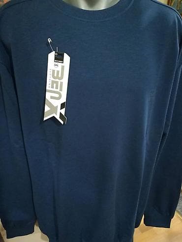 Novi muski pamucni duks Benx u velikom broju Plavi 5XL. Novopazarski na lalafo.rs — 5 Novi muski pamucni duks Benx u velikom broju Plavi 5XL. Novopazarski — 5