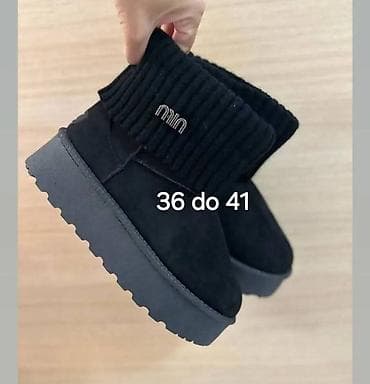 Uggs: Ženske zimske čizmice s debelim đonom i pletivom na članku 👑Brojevi at lalafo.rs — 2 Uggs: Ženske zimske čizmice s debelim đonom i pletivom na članku 👑Brojevi — 2