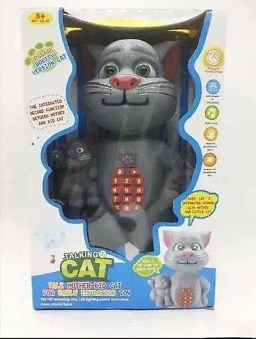 Talking Tom - Igračka - Mačak Tom, Mačak koji priča 🐱🎤 Dobrodošli u na lalafo.rs — 2 Talking Tom - Igračka - Mačak Tom, Mačak koji priča 🐱🎤 Dobrodošli u — 2