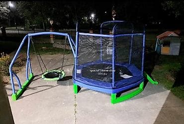 03. Igraonica Trambolina + ljuljaska + tobogan - 26.000 din na lalafo.rs 03. Igraonica Trambolina + ljuljaska + tobogan - 26.000 din