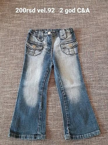 Dečije farmerke Palomino (C&A) - Veličina: 92 (za oko 2 godine) - na lalafo.rs — 1 Dečije farmerke Palomino (C&A) - Veličina: 92 (za oko 2 godine) - — 1