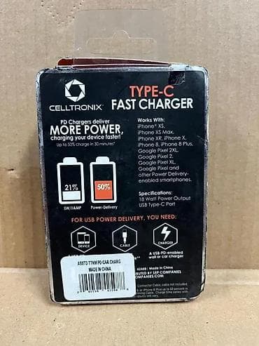 Celltronix / Titanium Type‑C Fast Charger – auto punjač sa USB‑C Power na lalafo.rs Celltronix / Titanium Type‑C Fast Charger – auto punjač sa USB‑C Power