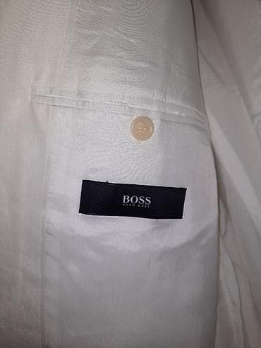 Workwear: Hugo Boss musko belo odelo pamuk-svila Musko odelo Hugo Boss at lalafo.rs — 4 Workwear: Hugo Boss musko belo odelo pamuk-svila Musko odelo Hugo Boss — 4