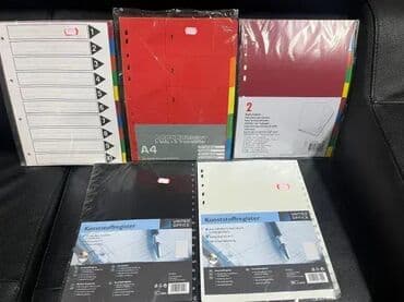 Ostali proizvodi za kuću: Separatori i Indeks za registratore; Materijal: Plastika; Format: A4; na lalafo.rs Ostali proizvodi za kuću: Separatori i Indeks za registratore; Materijal: Plastika; Format: A4;