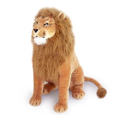 Plišana igračka – lav sa grivom u prirodnoj boji - Realističan na lalafo.rs Plišana igračka – lav sa grivom u prirodnoj boji - Realističan
