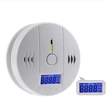 Detektor ugljen-monoksida sa alarmom i LCD ekranom - Baterijski na lalafo.rs Detektor ugljen-monoksida sa alarmom i LCD ekranom - Baterijski