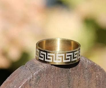 Masivan muški prsten Versace šara 68 mm. Težak, masivan muški prsten na lalafo.rs — 4 Masivan muški prsten Versace šara 68 mm. Težak, masivan muški prsten — 4