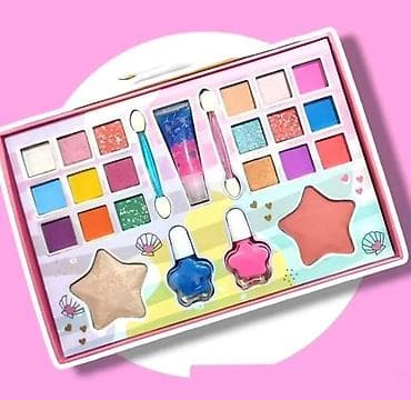 Mala sirena set šminke za devojčice od 25 komada u setu za samo 1590 na lalafo.rs — 2 Mala sirena set šminke za devojčice od 25 komada u setu za samo 1590 — 2