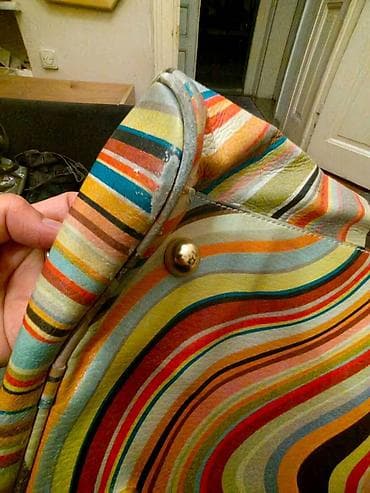 Torba Paul Smith – kožna putna/wekeend torba sa višebojnim prugama - na lalafo.rs — 3 Torba Paul Smith – kožna putna/wekeend torba sa višebojnim prugama - — 3