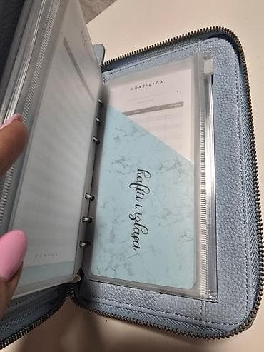 Plavi organizator zlayka/novčanik za budžetiranje sa rajsferšlusom po na lalafo.rs — 6 Plavi organizator zlayka/novčanik za budžetiranje sa rajsferšlusom po — 6