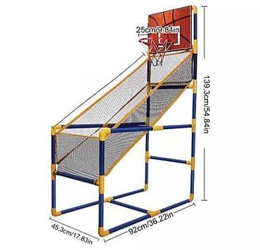 Dečije sportske igračke: Veliki košarkaški set 🏀🎯 Arkadni košarkaški set donosi zabavu za celu na lalafo.rs — 2 Dečije sportske igračke: Veliki košarkaški set 🏀🎯 Arkadni košarkaški set donosi zabavu za celu — 2